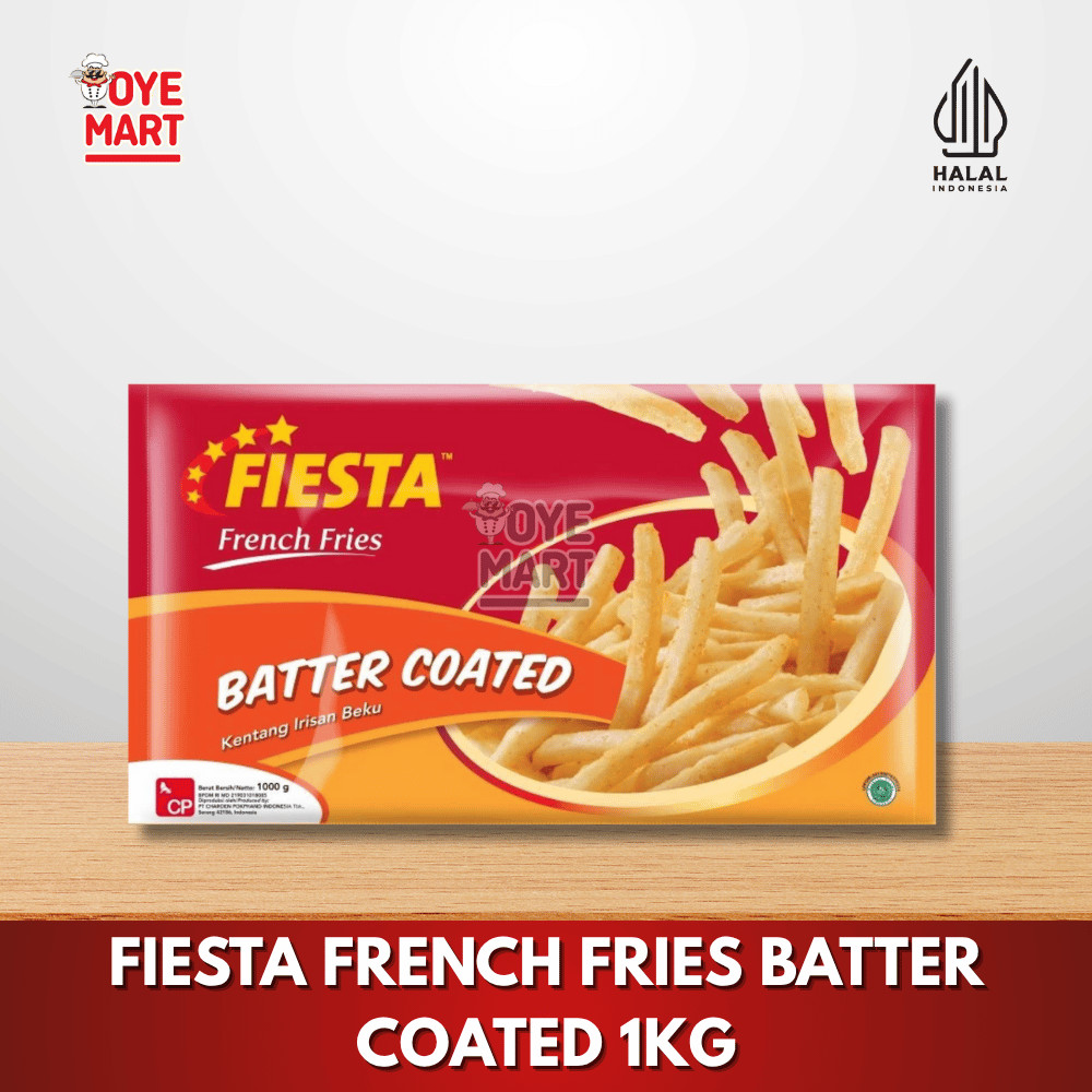 

FIESTA KENTANG GORENG BATTER COATED 1KG