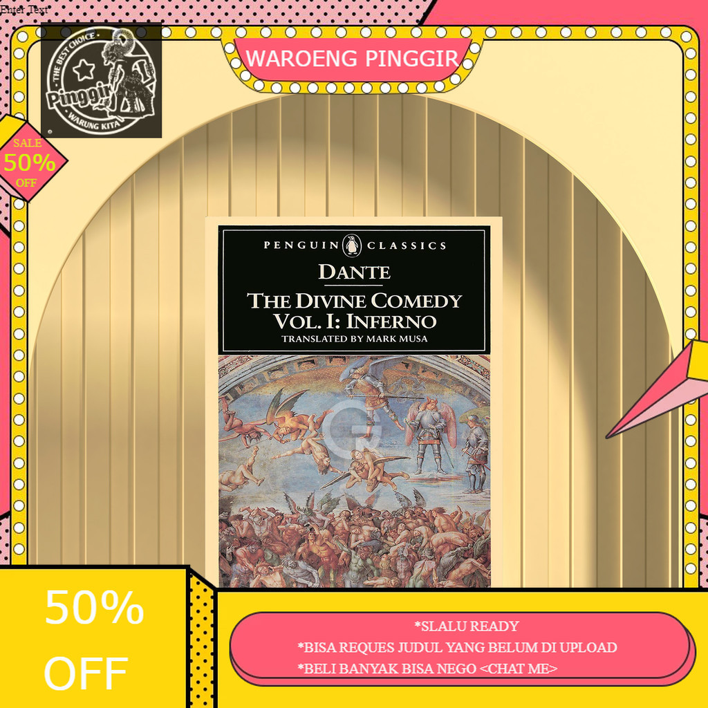 Book The Divine Comedy: Volume 1: Inferno (Penguin Classics) by Dante