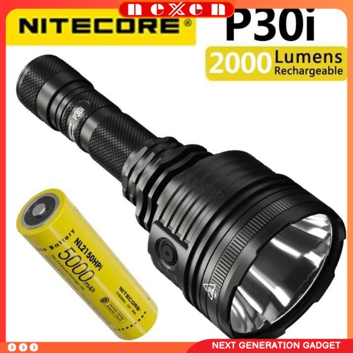 Senter LED Profesional Cree XHP35 HI 2000 Lumens - P30i
