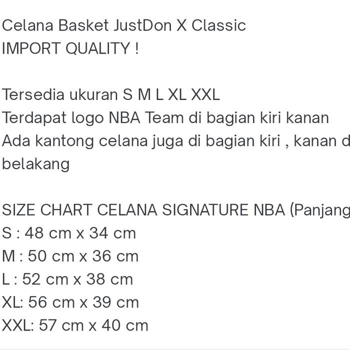 Celana Basket JustDon Duke Blue Devils University Basketball Shorts Team - M