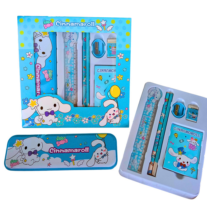 

DoaIbu Set Alat Tulis Anak 7 in 1 Motif Sanrio Perlengkapan Sekolah Stationary Set Lucu Suvenir Kado