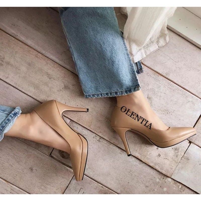 Sepatu Wanita Sepatu heels 9cm KL 10