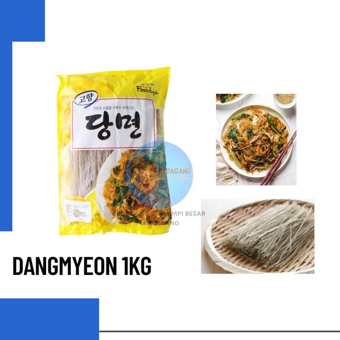 

DANGMYEON Korean Vermicelli 1Kg Mie Japchae / Sohun Soun Bihun Korea