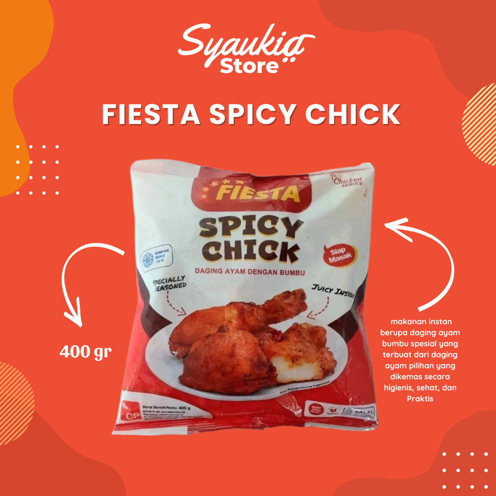 

Fiesta Spicy Chick 400gr
