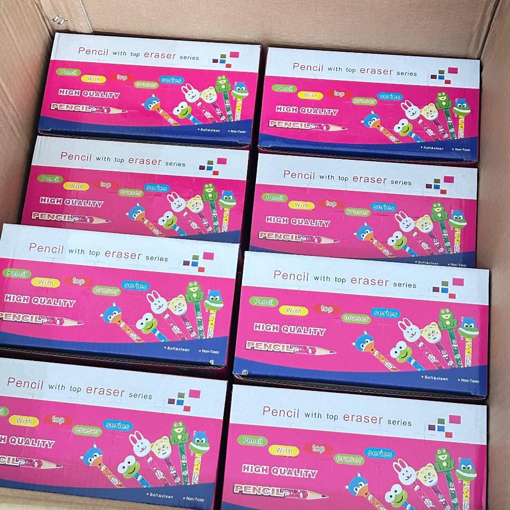 

Pensil + Penghapus Lucu Karakter Animasi