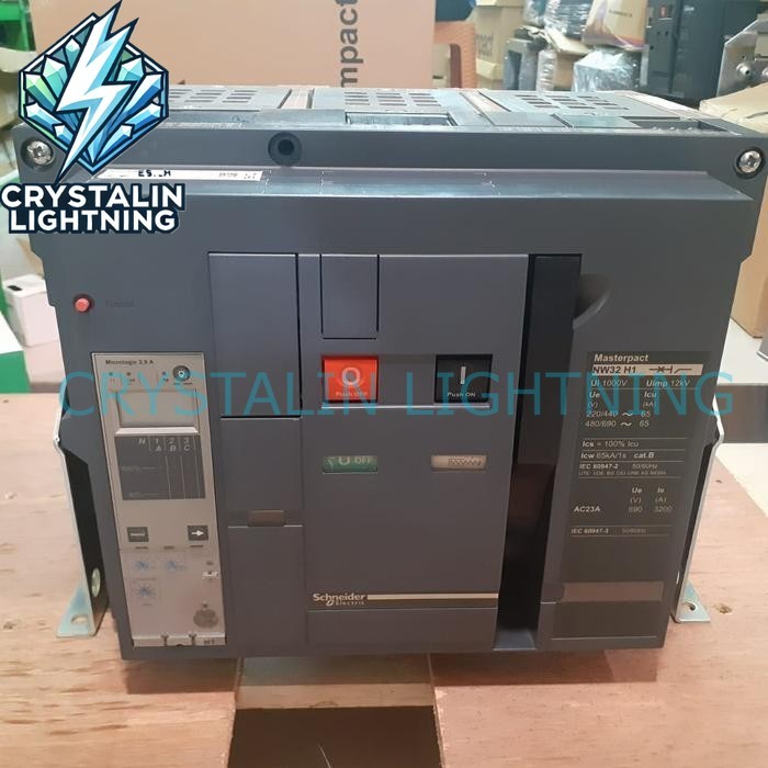 Schneider ACB NW 3P 1000A Manual Micro 2.0E Original