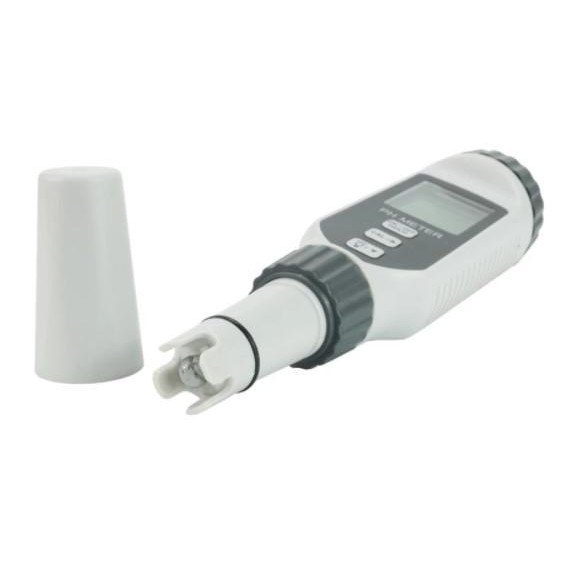 SMART SENSOR pH Meter + Temperature Meter Portable Liquid Semi-Solid Tanah PH818/818M/818T - PH818M