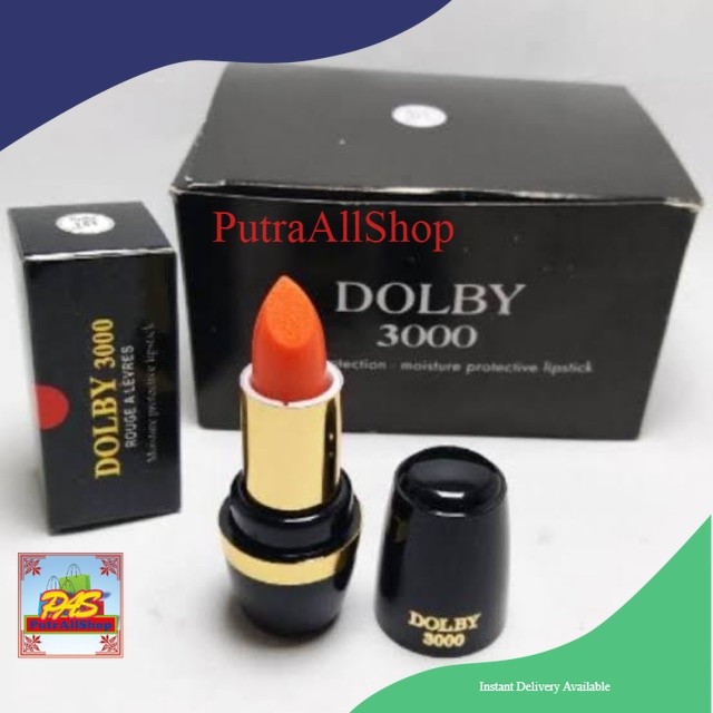 [PAS] Dolby Lipstik 3000 Khusus 151 Lipstik Angin Kecantikan Matte Lipgloss Eceran Tahan Lama Best S