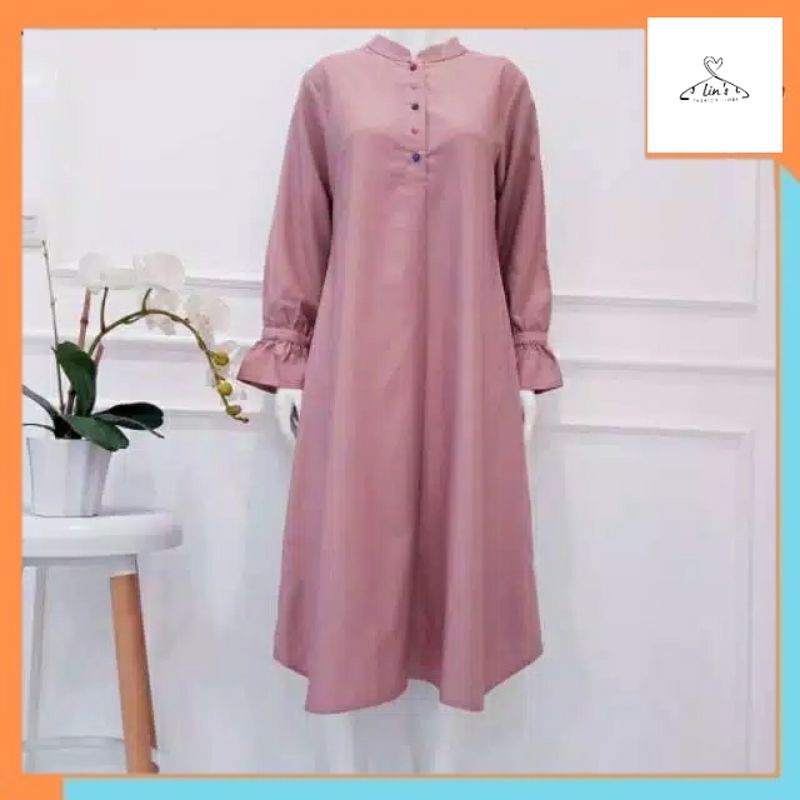 Pakaian Wanita Murah Aura Tunik - Atasan Wanita Tunik - Baju Wanita Casual Terbaru