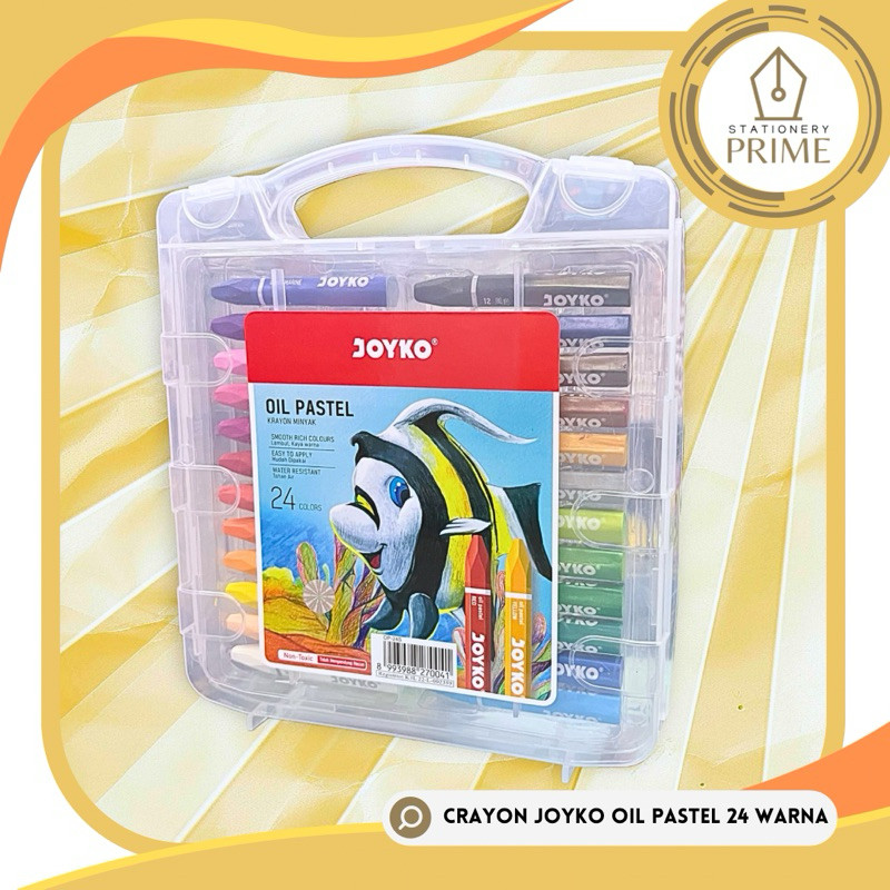 

Crayon JOYKO Oil Pastel 12 24 36 48 55 Warna