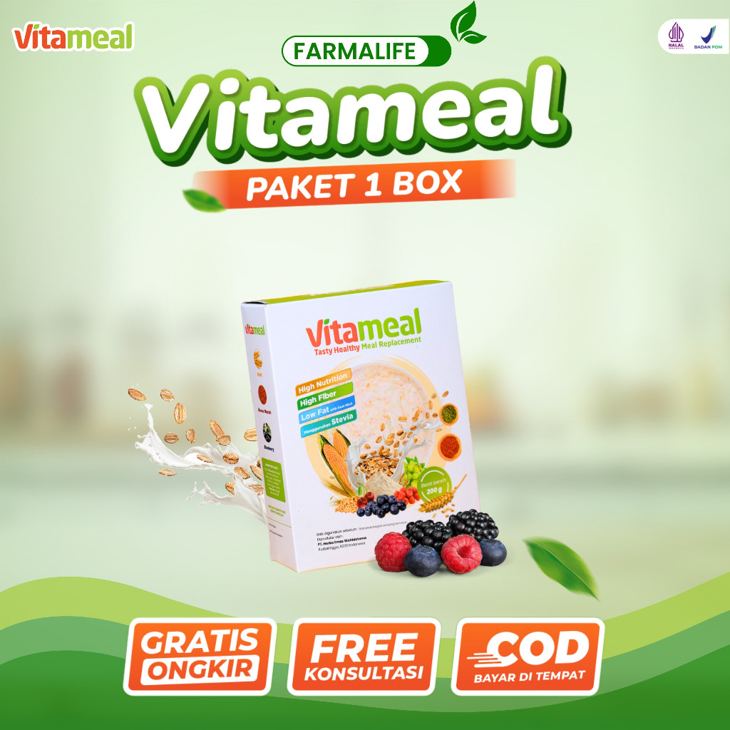 

Vitameal Sereal Diabetes Multigrain Bantu Menurunkan Gula Darah Mencegah Diabetes dan Kolesterol