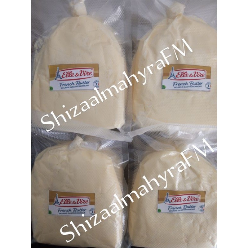 

NEW Butter Elle Unsalted dan Anchor Salted Repack all Size Kemasan Vacum PREMIUM