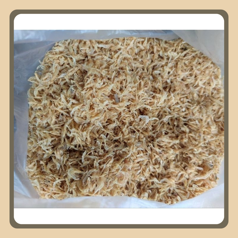 

udang rebon tawar super size kasar 1kg