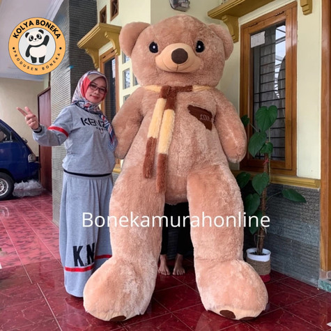 Boneka Teddy Bear Jumbo 2 Meter Beruang Besar Teddy Bear 2 Meter Teddy SNICO