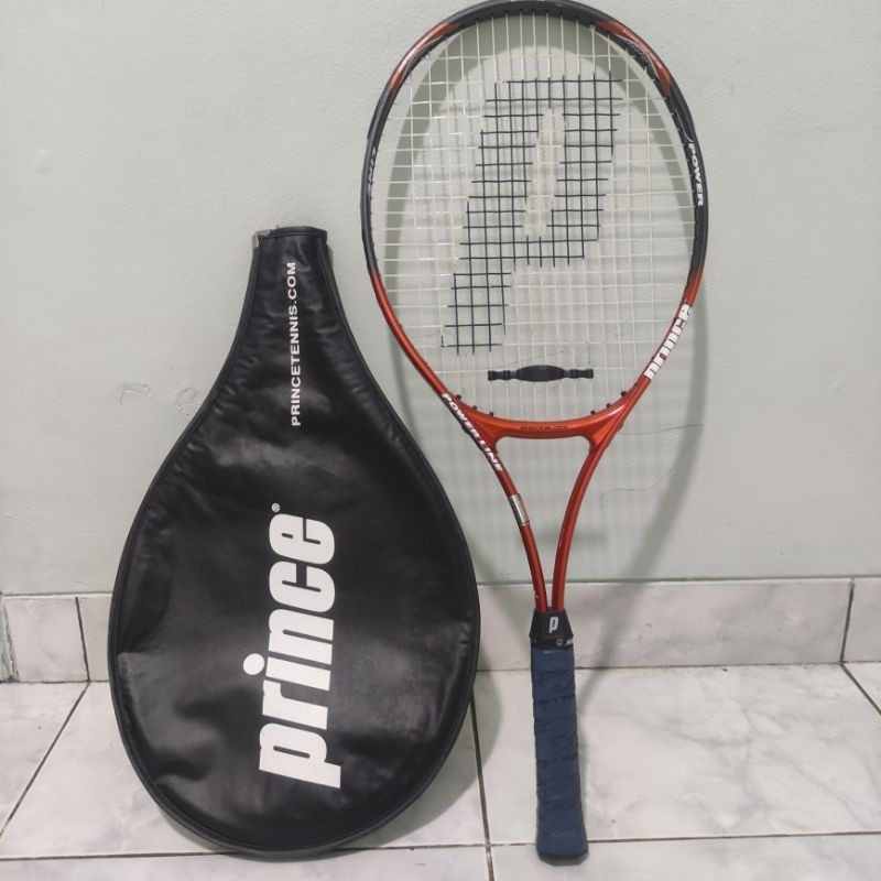Raket Tenis Prince 110" Powerline Aero Tennis Bekas dewasa not Wilson head ringan