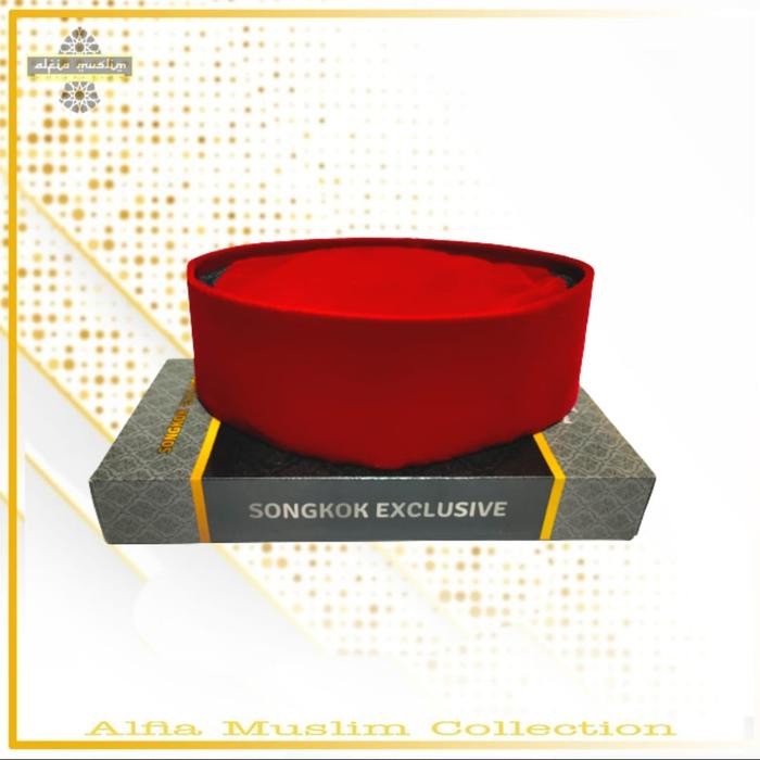 Peci Merah Peci marun Alfia - Merah, 5