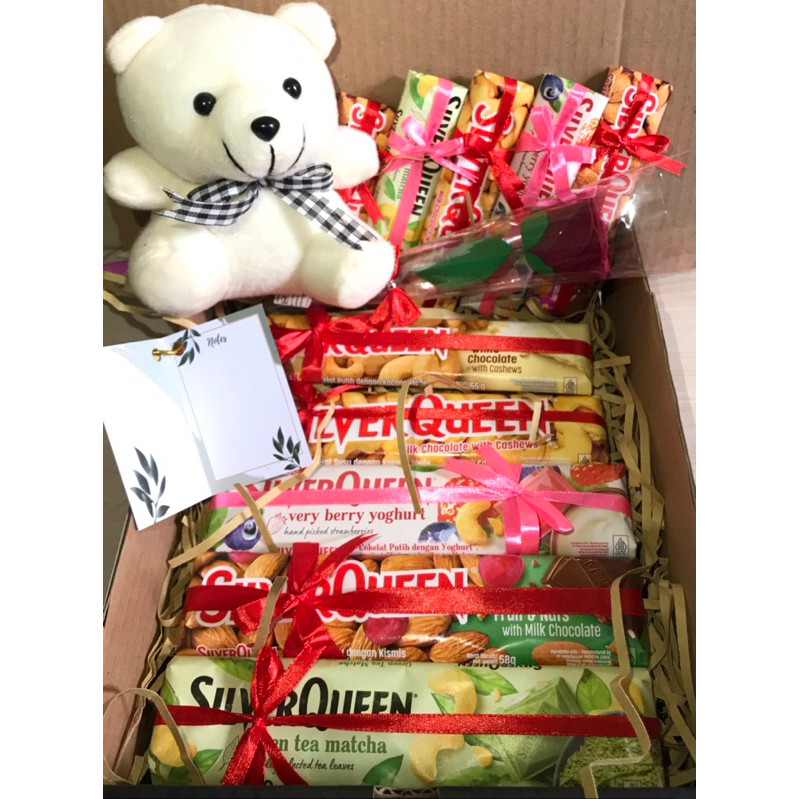 

Hadiah Gift Box / Hampers Boneka Mini Bear / Kado Ulang Tahun / Valentine Dan Wisuda