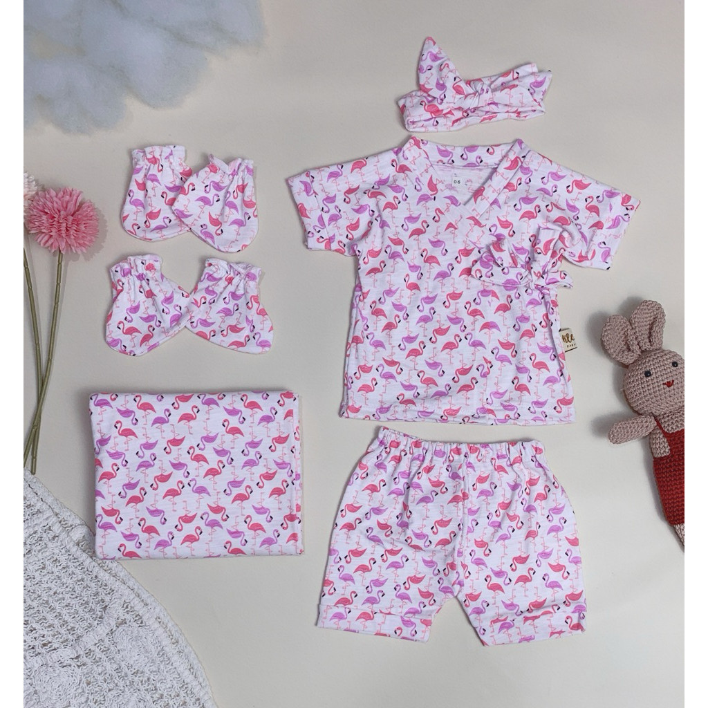 KLEINE BABY & KIDS - ALLURA SWADDLE KIMONO SET/BEDONG BAYI/BEDONG SET/BEDONG SET BAJU/SWADDLECO