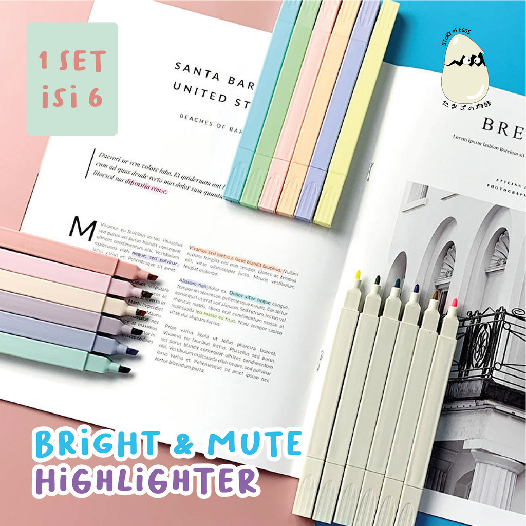 

Highlighter l Stabilo l Highliter l Stabilo Aesthetic l Marker l Stabilo Pastel 1 Set l Pen Pastel