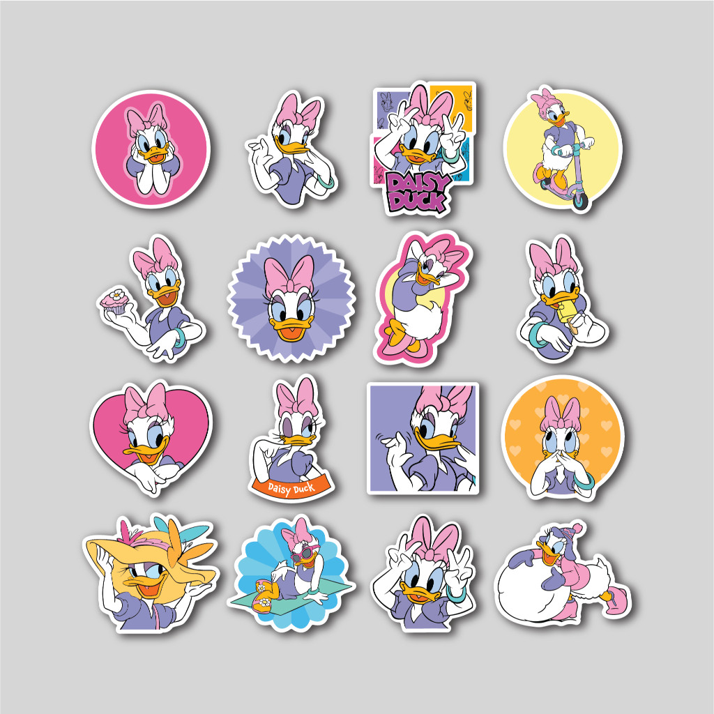 

Sticker Pack Daisy Duck | Sticker Tumblr | Stiker Laptop Koper Helm
