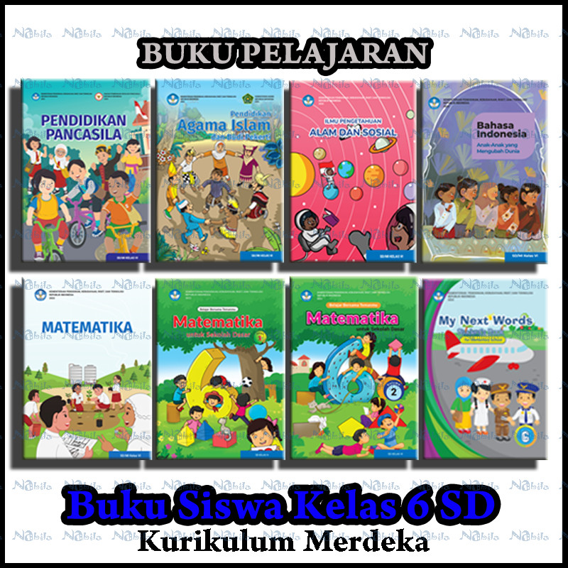 Buku Paket Kelas 6 SD Kurikulum Merdeka