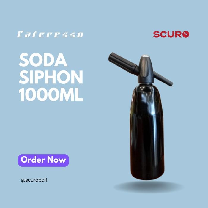 

Caferesso - Soda Siphon | 1000ML - Hitam