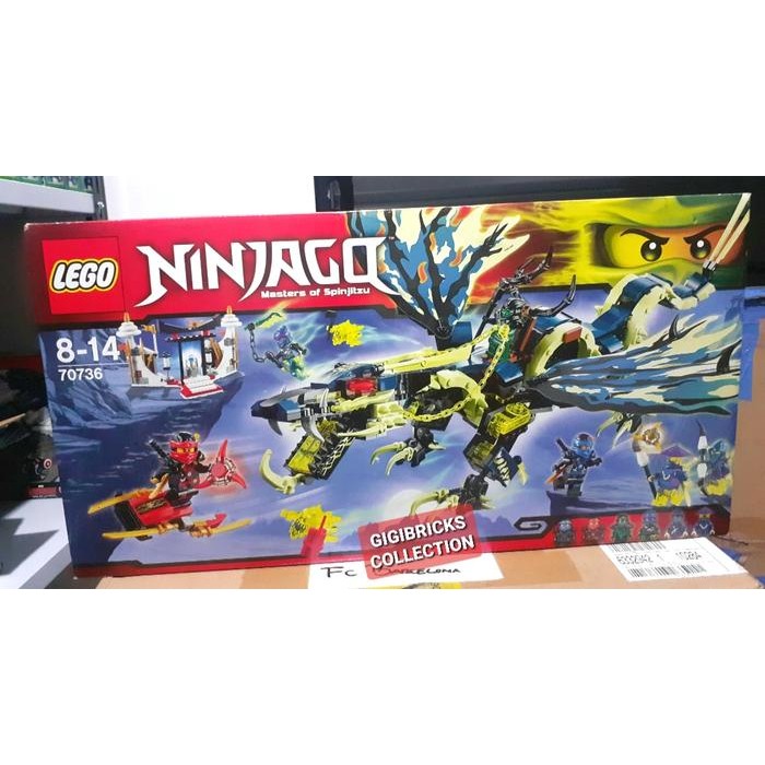 Lego NinjaGo Original 70736 Attack of the Morro Dragon