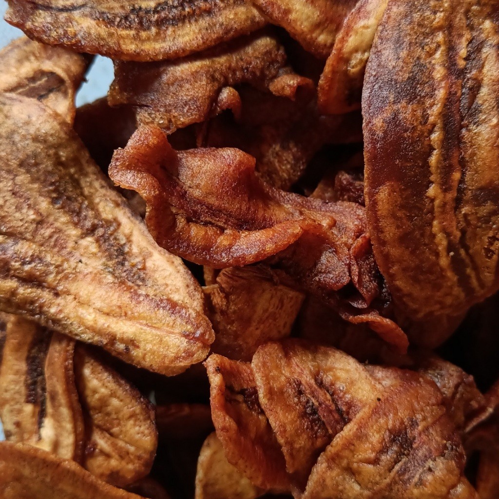 

Sale Pisang Manis Kering/ Keripik Pisang Manis 1KG FREE KARDUS + BUBBLE