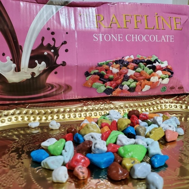 

coklat krikil turky/truffline stone 1kg