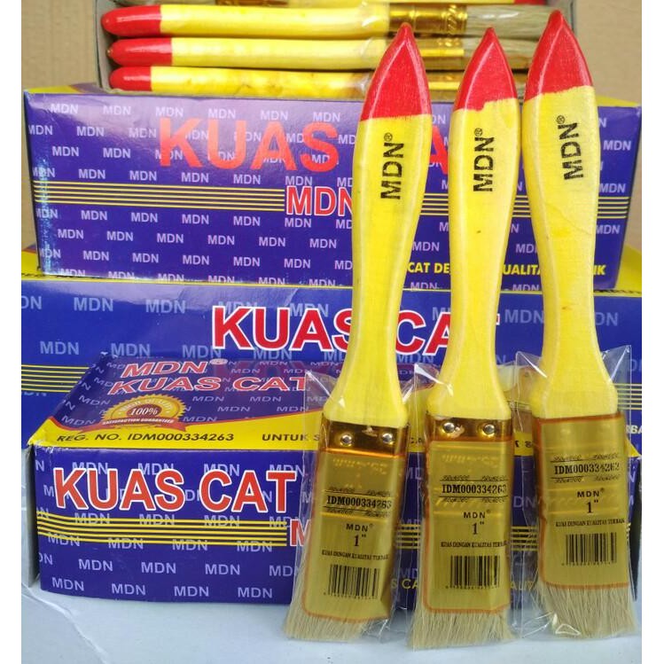 KUAS CAT 1" MDN (harga perlusin)