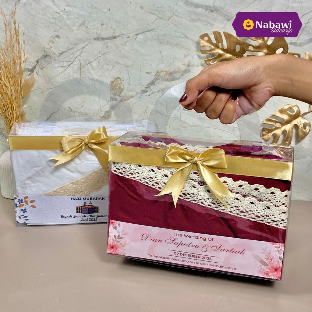 Hampers Mukena Kholidah Mukena Setelan Bahan Katun Souvenir Tasyakuran Tahlilan Oleh Oleh Haji Umroh