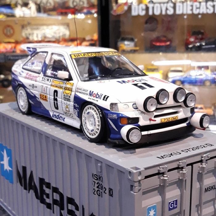 Diecast FORD ESCORT RS COSWORTH RALLY NIGHT RACE UT MODELS