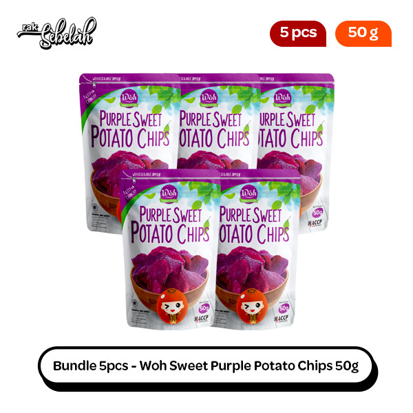 

Bundle 5pcs - Woh Ubi Ungu 50 gr