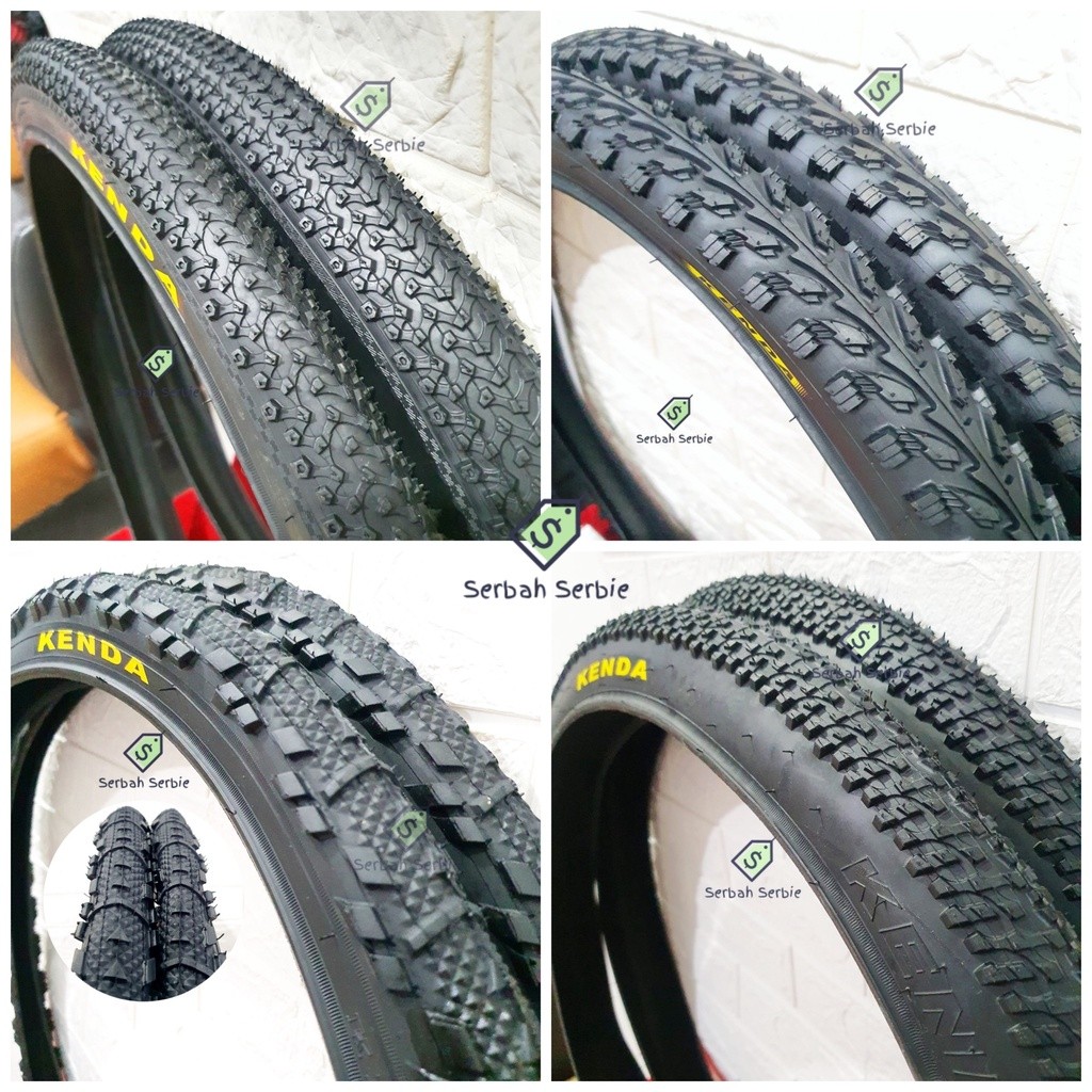 BAN LUAR SEPEDA 26X1.95 KENDA 26 X 195 1.95 SMALL BLOCK 26x195 TIRE MTB CITY ROAD BIKE RACING TOUR