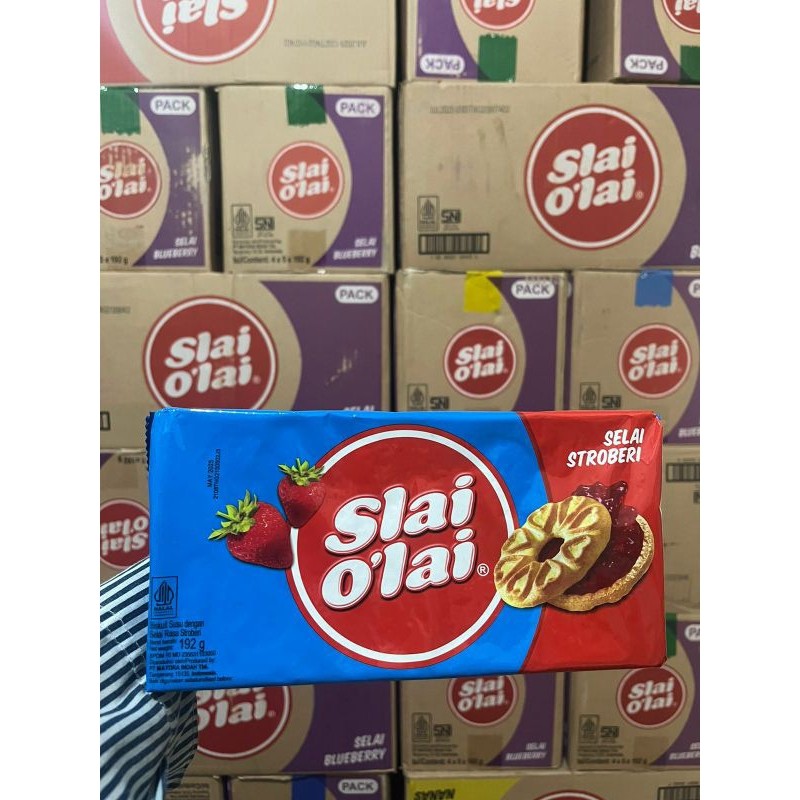 

slai olai pack 192 gram 1 dus isi 20 pcs