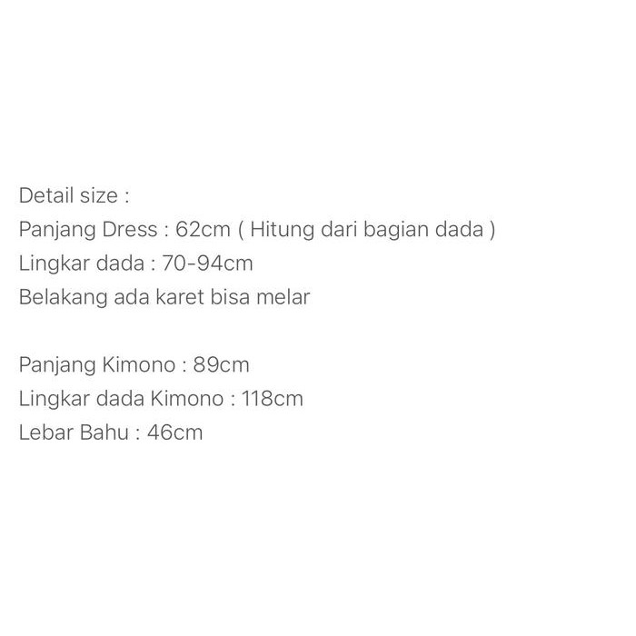 Luckymm Dress Kimono Satin Baju Tidur Wanita 341 - Rose Gold ( Dress )