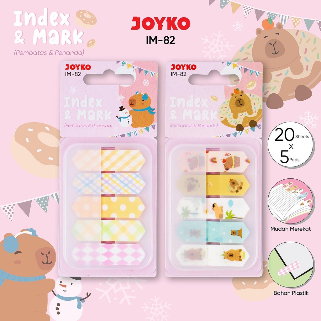 

JOYKO Index Mark Penanda Pembatas IM-82 Plastik