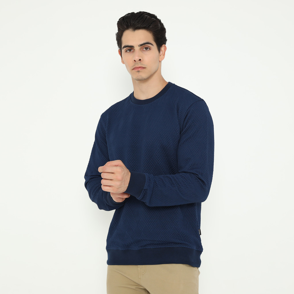 izzue sweater L/S leon - navy