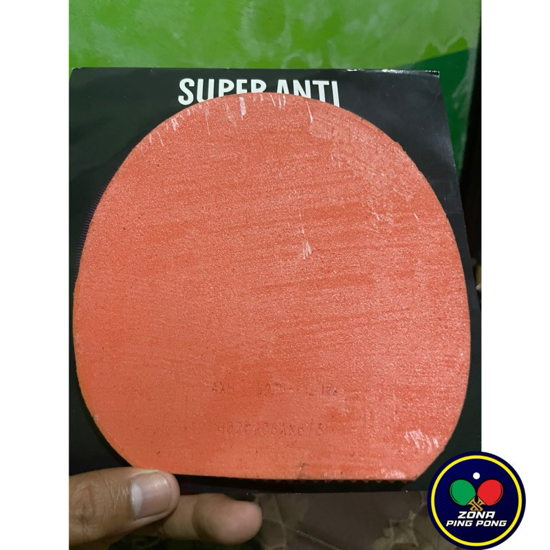 Karet Butterfly Tenergy 05 Warna Merah Spon 2.1 Secon Bekas CO