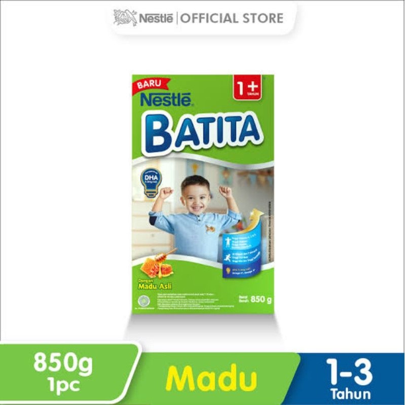 

Batita 1+ Madu 850gr - Susu Batita Usia (1- 3 Tahun)