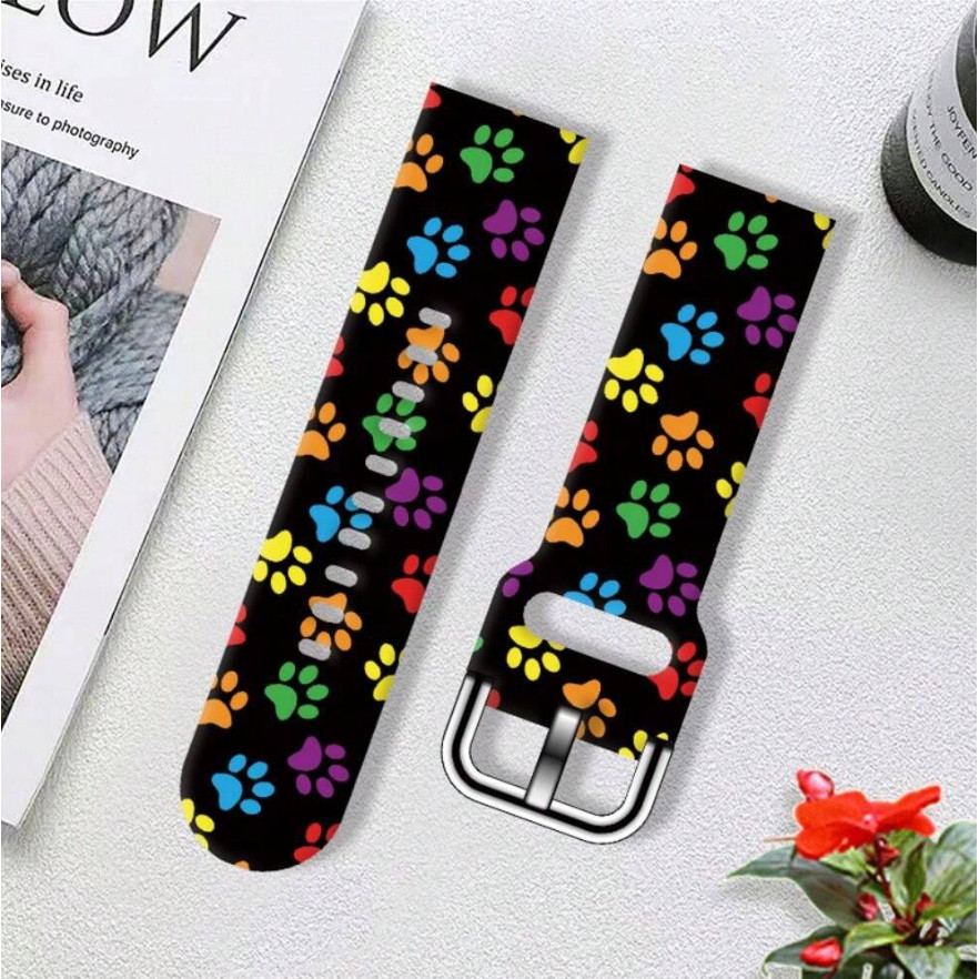 Tali Strap Ilustrasi jejak cakar kartun HUAWEI honor band 6 band 8 band 9 WATCH FIT 2 WATCH FIT 3 ho