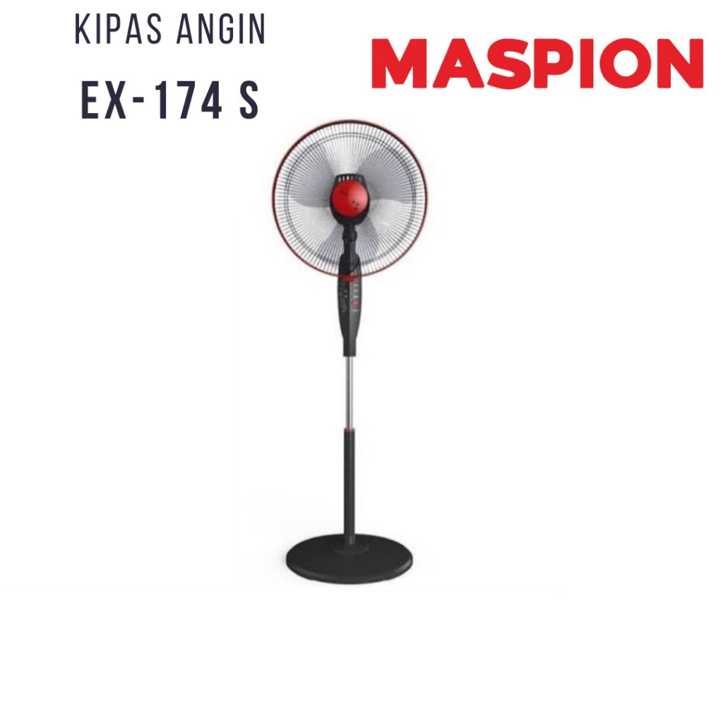 STAND FAN KIPAS ANGIN BERDIRI MASPION 16 IN 16 INCH MASPION EX-174 S