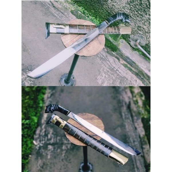 golok potong kayu golok serbaguna golok baja kualitas siap pakai 046