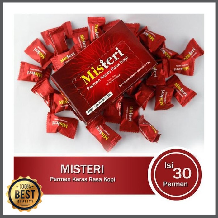 sale  Misteri Candy - Permen Stamina Vitalitas Pria Dewasa 1 Pcs Berkualita