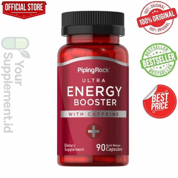 Pipingrock ultra energy booster with caffeine