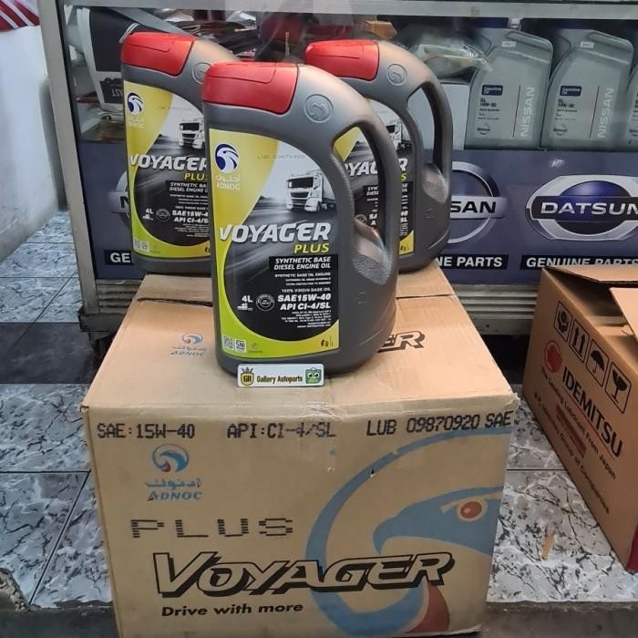 STOK BARU Oli mesin Adnoc Diesel Voyager Plus 15W40