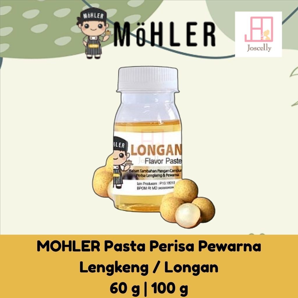 

JOSCELLY.ID MOHLER Pasta Perisa Pewarna Lengkeng / Longan
