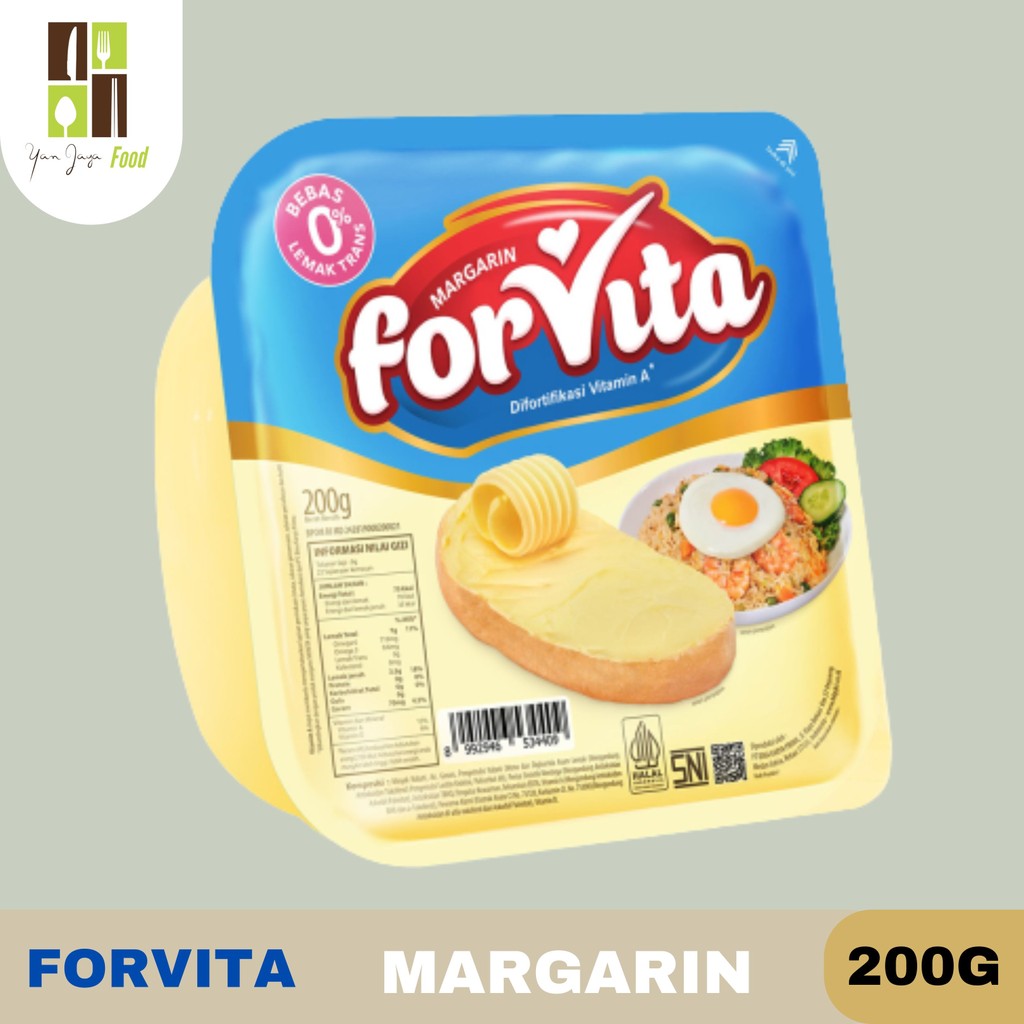 

Forvita Margarin 200g Kemasan Cup