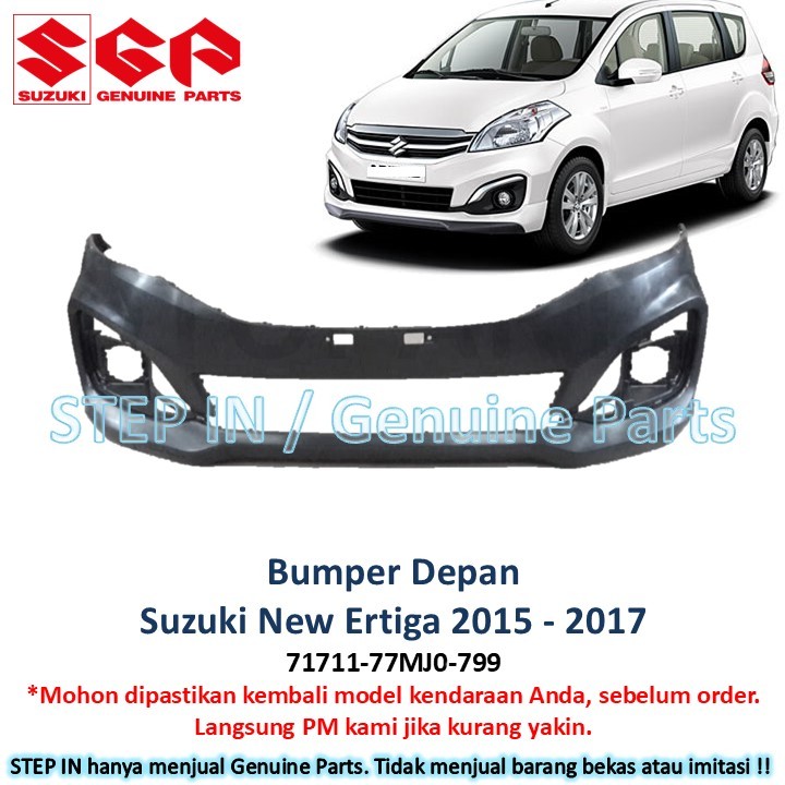 Bemper Depan Suzuki New Ertiga 2015 2016 2017 GA GL GX Bumper baru GENUINE original
