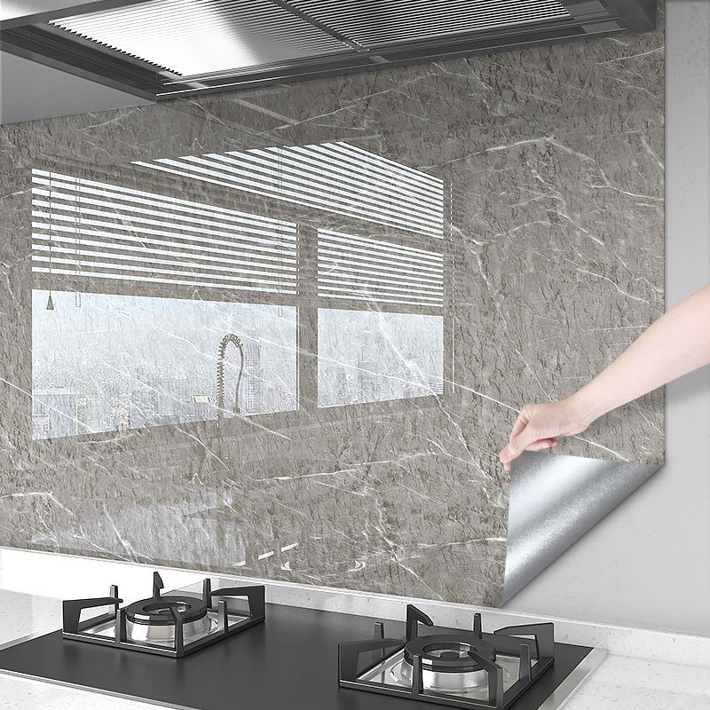 

Thick Oil Proof Wall Stickers Waterproof Foil Wallpaper Marble Self Adhesive Removable Contact Paper for Bathroom Decor Kitchen